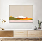 Minimal Landscape 1. Spring by Dominique Van Roey on GIANT ART - white digital drawing