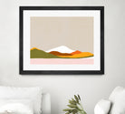 Minimal Landscape 1. Spring by Dominique Van Roey on GIANT ART - white digital drawing