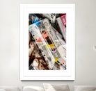 RETRO LOVE #3 by Sara Bernini on GIANT ART - gray digital painting