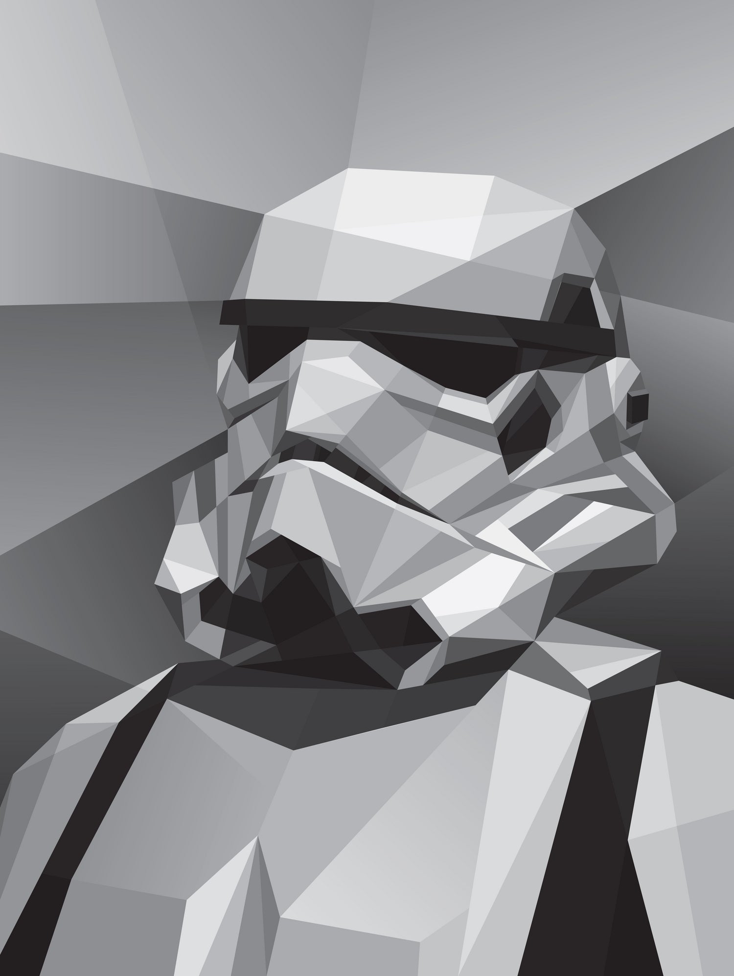 Storm Trooper by Filip Peraić on GIANT ART - gray digital painting