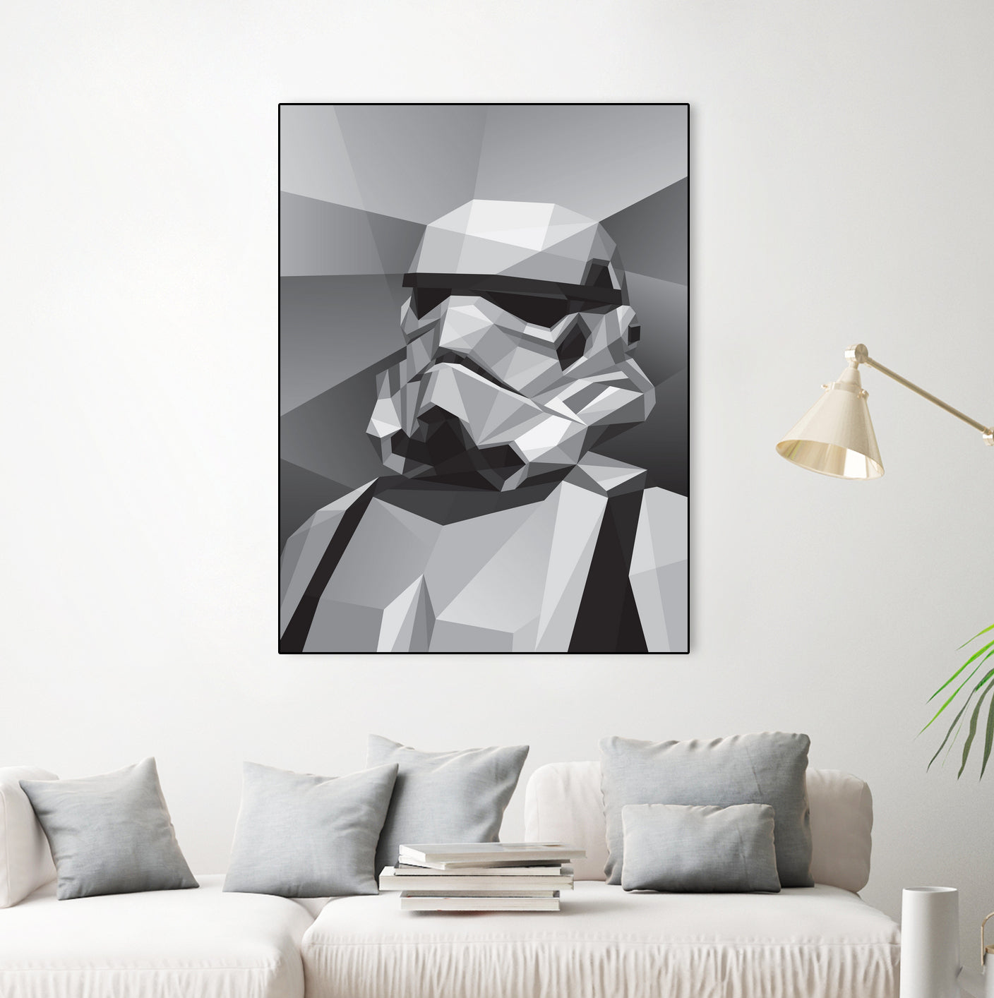 Storm Trooper by Filip Peraić on GIANT ART - gray digital painting