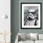 Storm Trooper by Filip Peraić on GIANT ART - gray digital painting