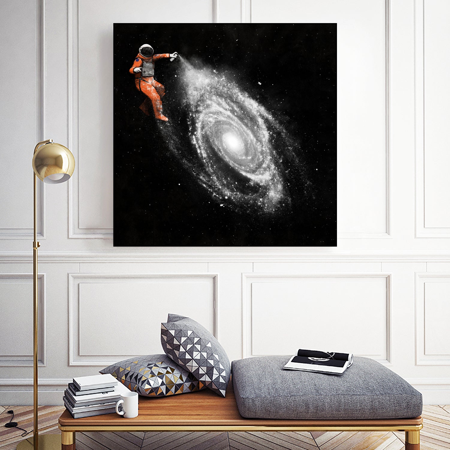 Space Art by Florent Bodart on GIANT ART - black digital painting