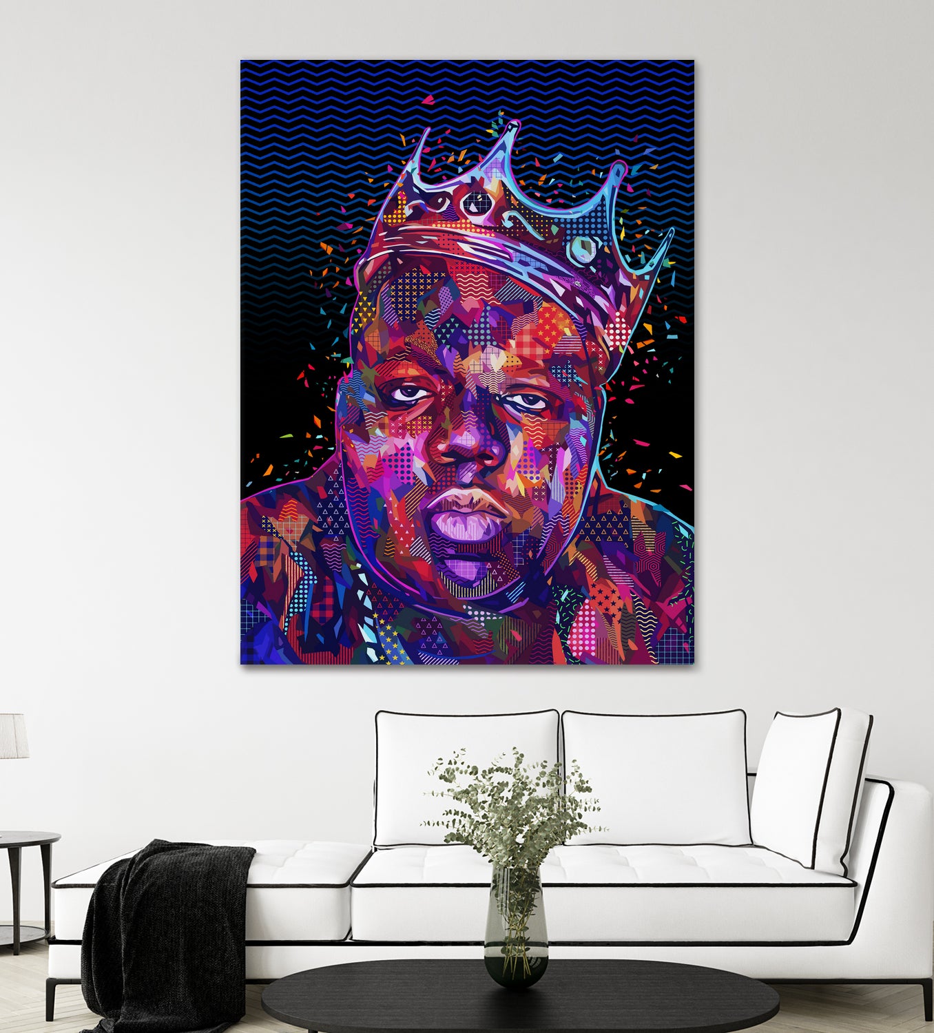 Pop Notorious by Alessandro Pautasso on GIANT ART - black digital painting