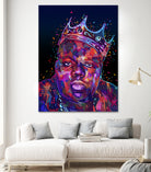 Pop Notorious by Alessandro Pautasso on GIANT ART - black digital painting