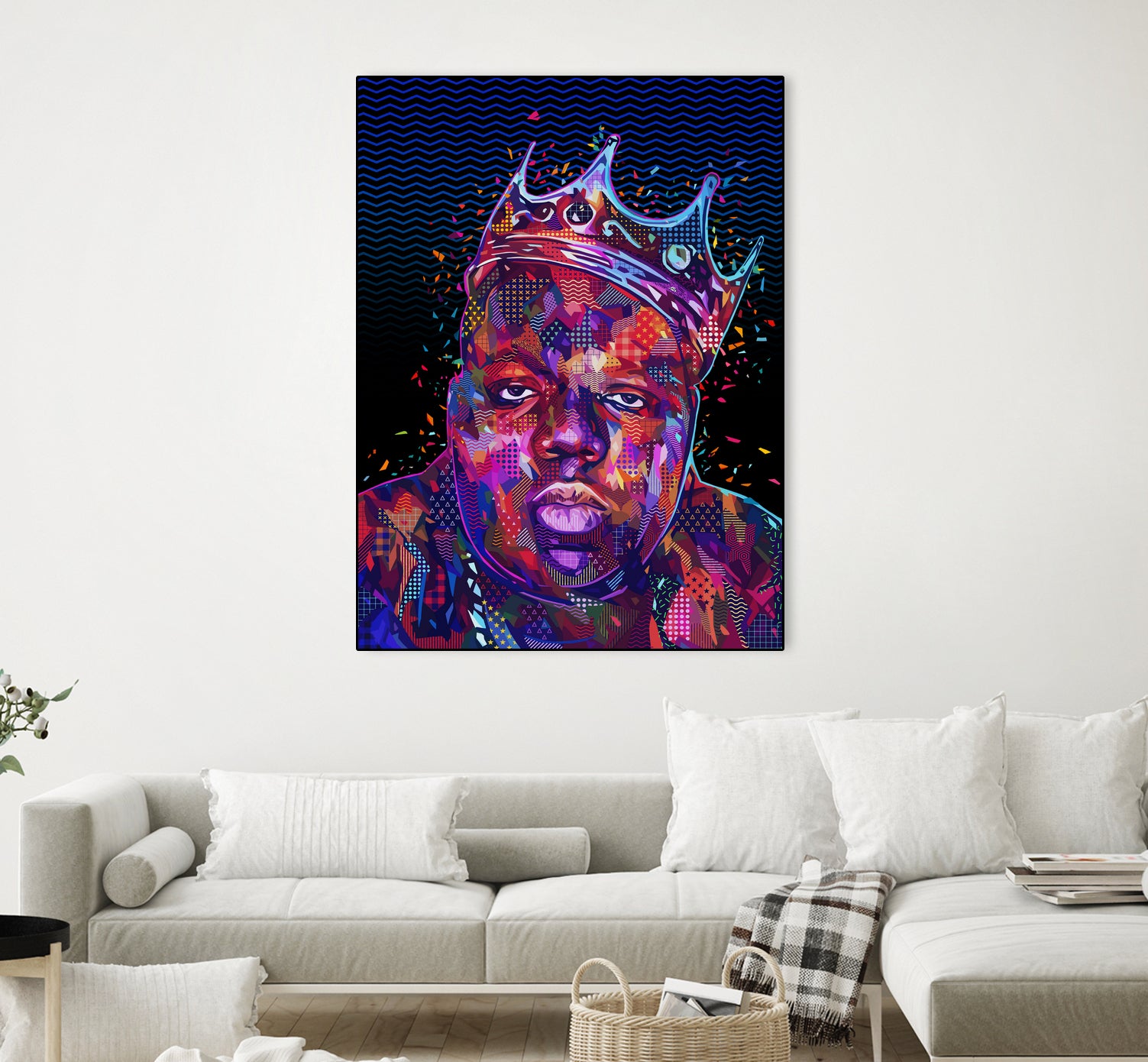 Pop Notorious by Alessandro Pautasso on GIANT ART - black digital painting