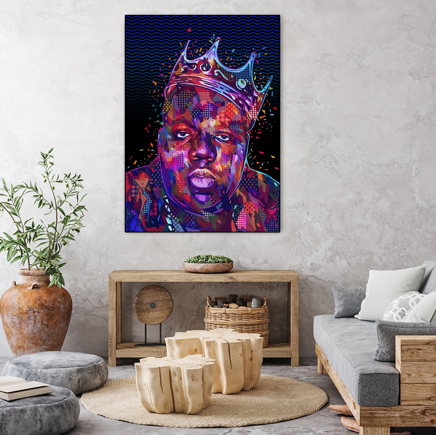 Pop Notorious by Alessandro Pautasso on GIANT ART - black digital painting