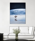 Earth Surfing by Murat Akyol on GIANT ART - white digital painting