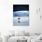 Earth Surfing by Murat Akyol on GIANT ART - white digital painting