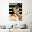 LA VENUS BLONDE - Pop Retro Collage, Mashup, Pop Art by Luigi Tarini on GIANT ART - gray photo manipulation