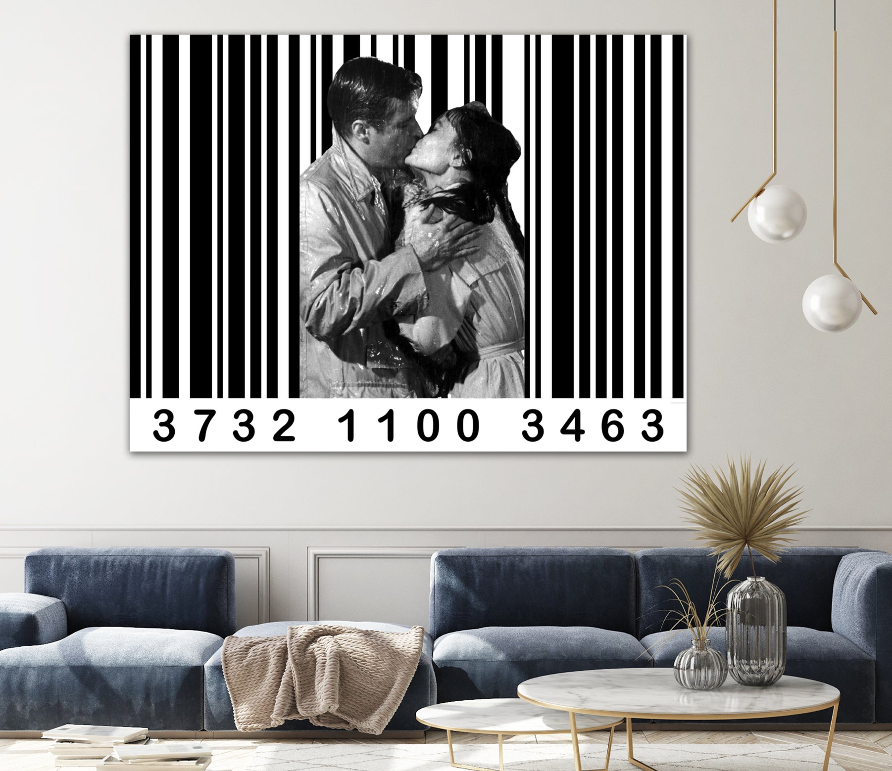 Breakfast at Tiffany's in Barcode by Luigi Tarini on GIANT ART - white photo manipulation