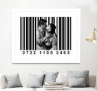 Breakfast at Tiffany's in Barcode by Luigi Tarini on GIANT ART - white photo manipulation