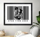 Breakfast at Tiffany's in Barcode by Luigi Tarini on GIANT ART - white photo manipulation