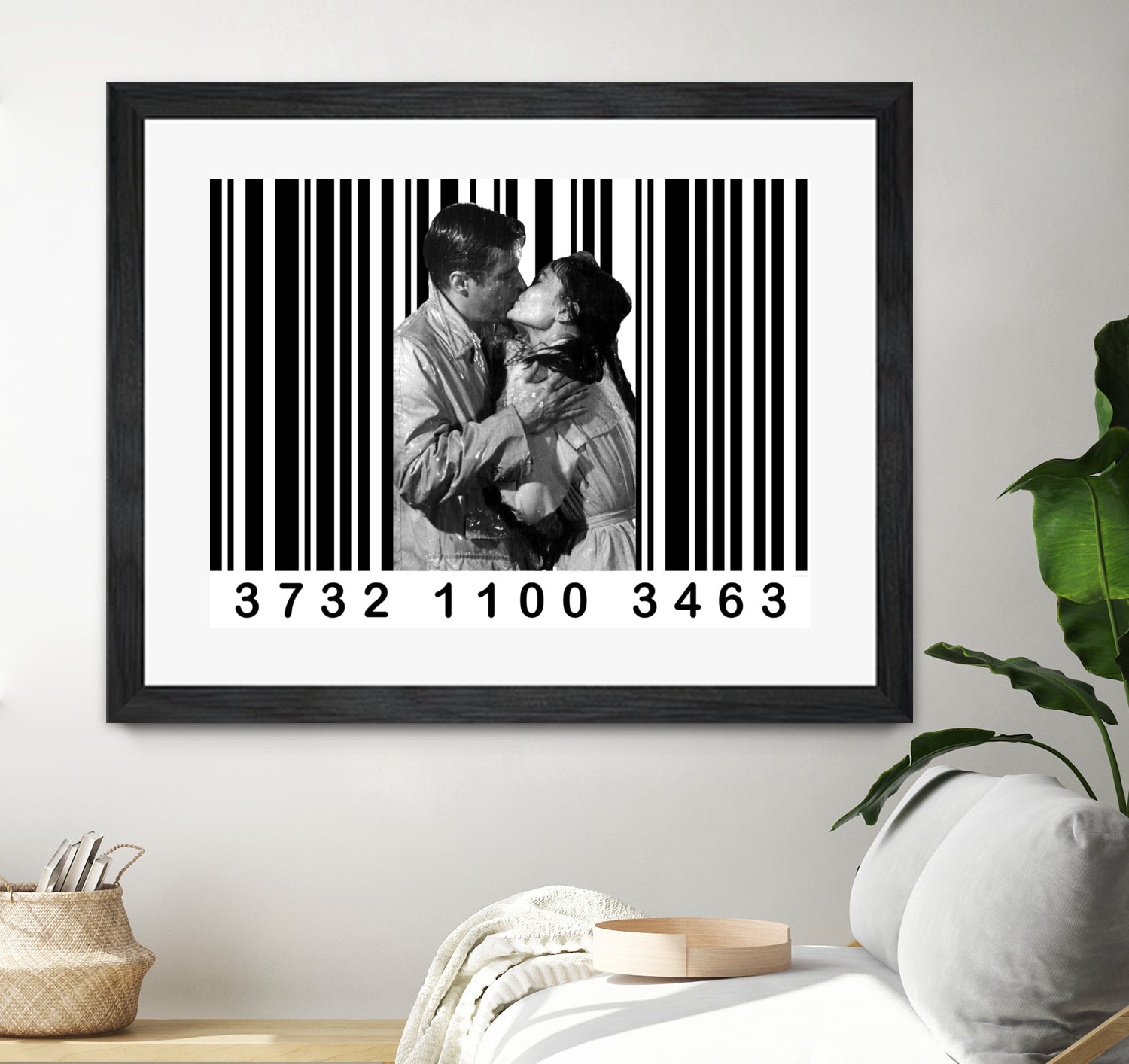 Breakfast at Tiffany's in Barcode by Luigi Tarini on GIANT ART - white photo manipulation