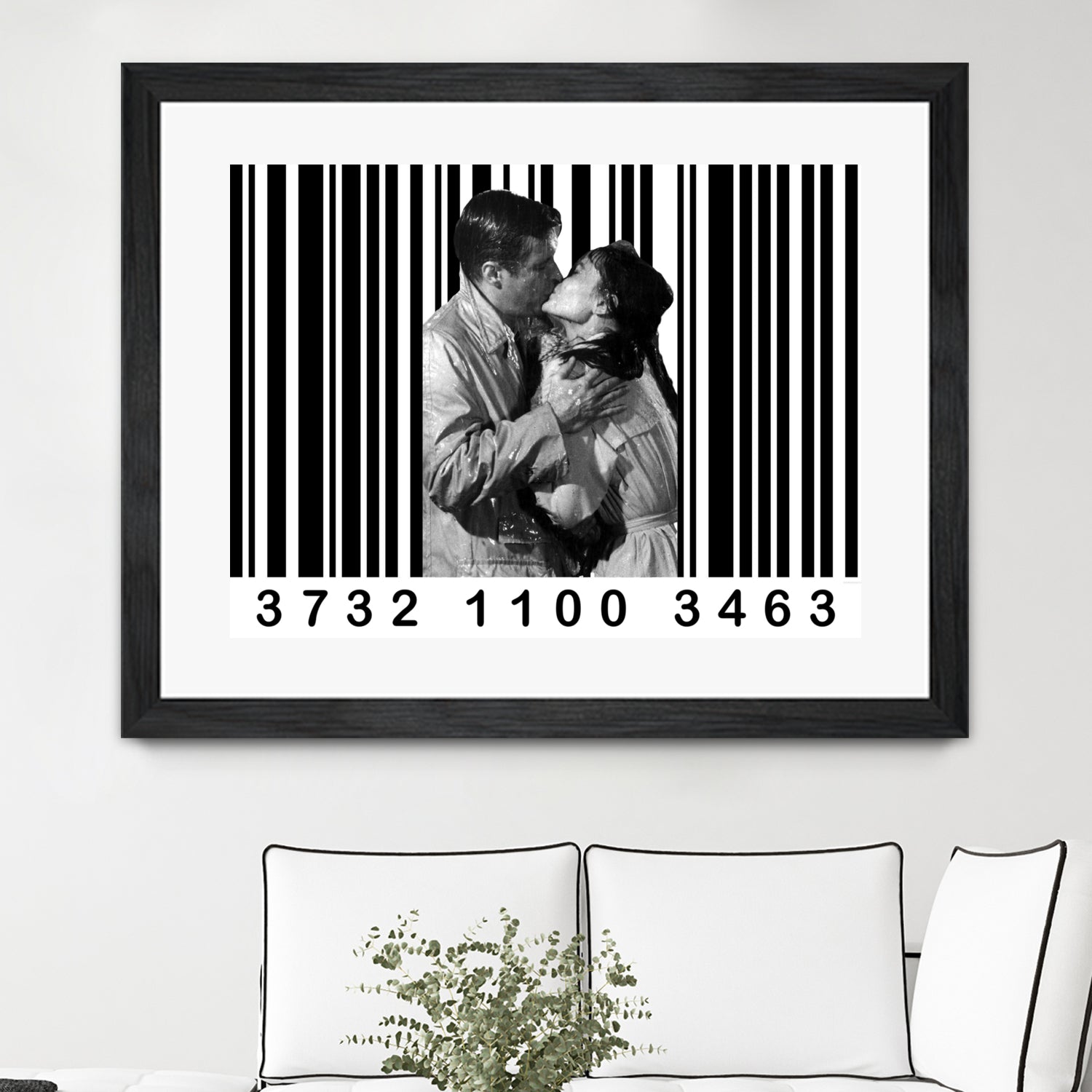 Breakfast at Tiffany's in Barcode by Luigi Tarini on GIANT ART - white photo manipulation