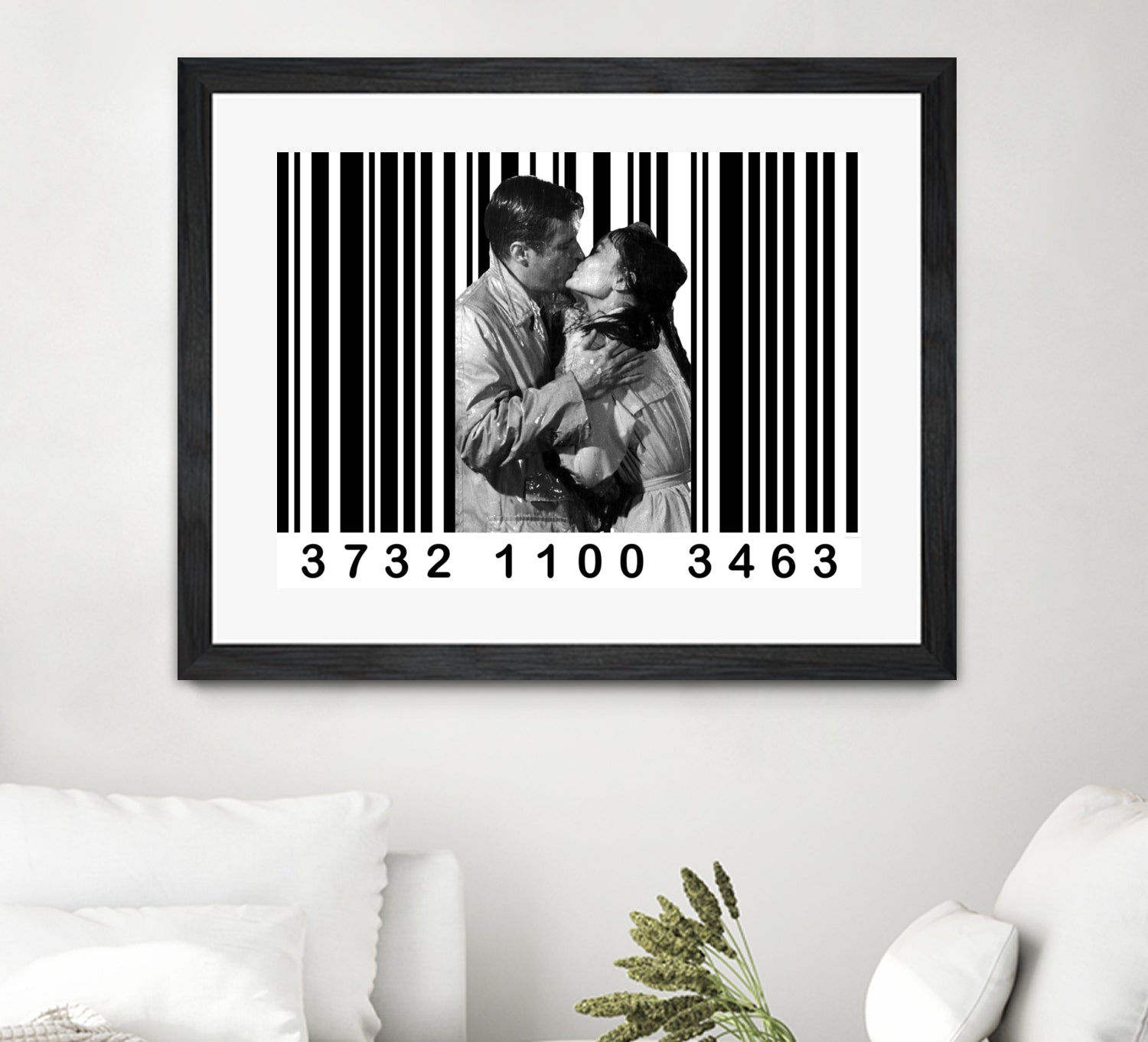 Breakfast at Tiffany's in Barcode by Luigi Tarini on GIANT ART - white photo manipulation