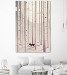 Serene Forest by Annisa Tiara Utami on GIANT ART - white digital drawing