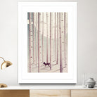 Serene Forest by Annisa Tiara Utami on GIANT ART - white digital drawing