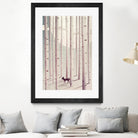 Serene Forest by Annisa Tiara Utami on GIANT ART - white digital drawing