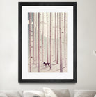 Serene Forest by Annisa Tiara Utami on GIANT ART - white digital drawing