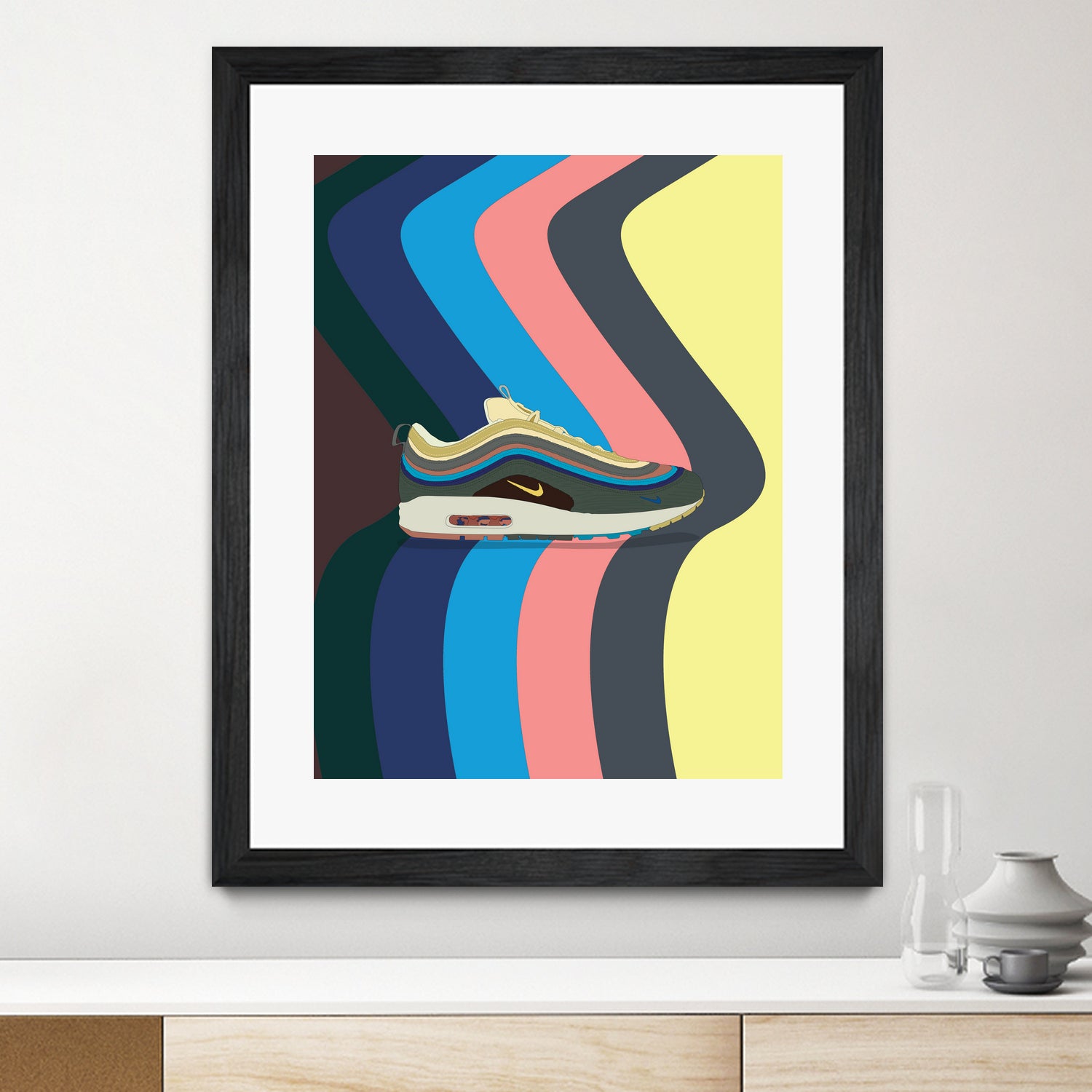 collectors sneaker 2 by Bau Meki on GIANT ART - white digital drawing