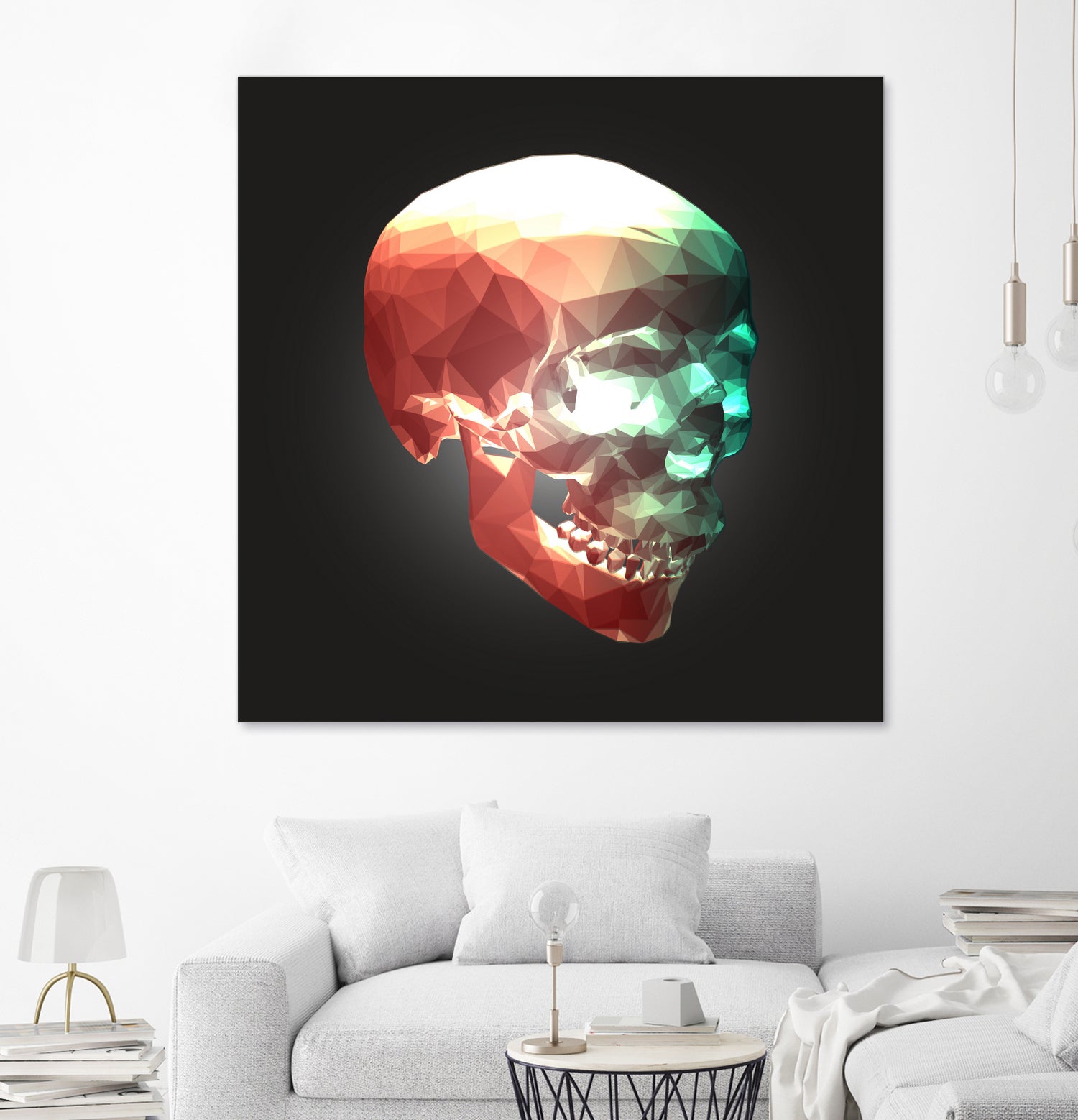 Crystal Skull by Aimer Heinz on GIANT ART - red 3d art