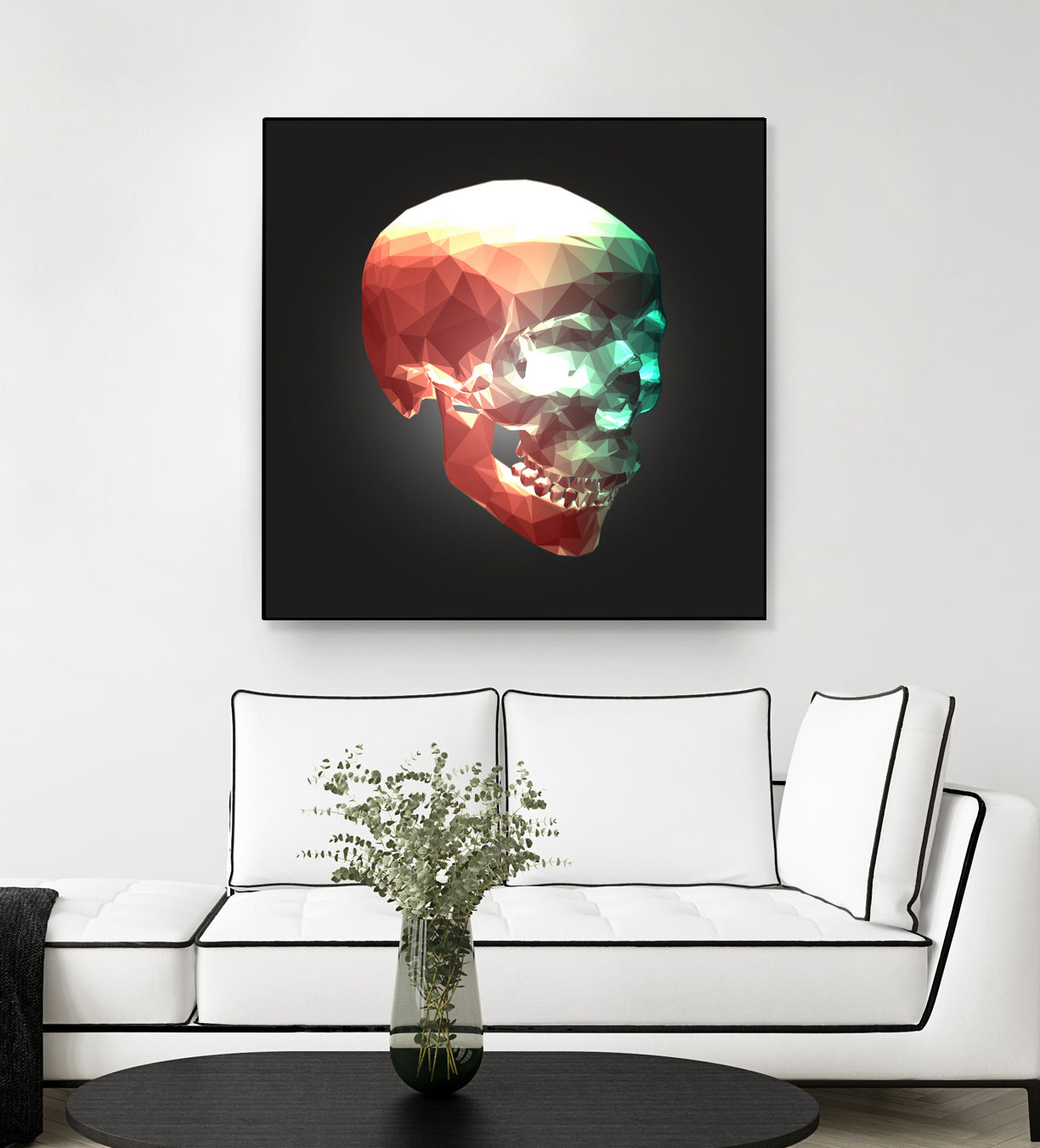 Crystal Skull by Aimer Heinz on GIANT ART - red 3d art