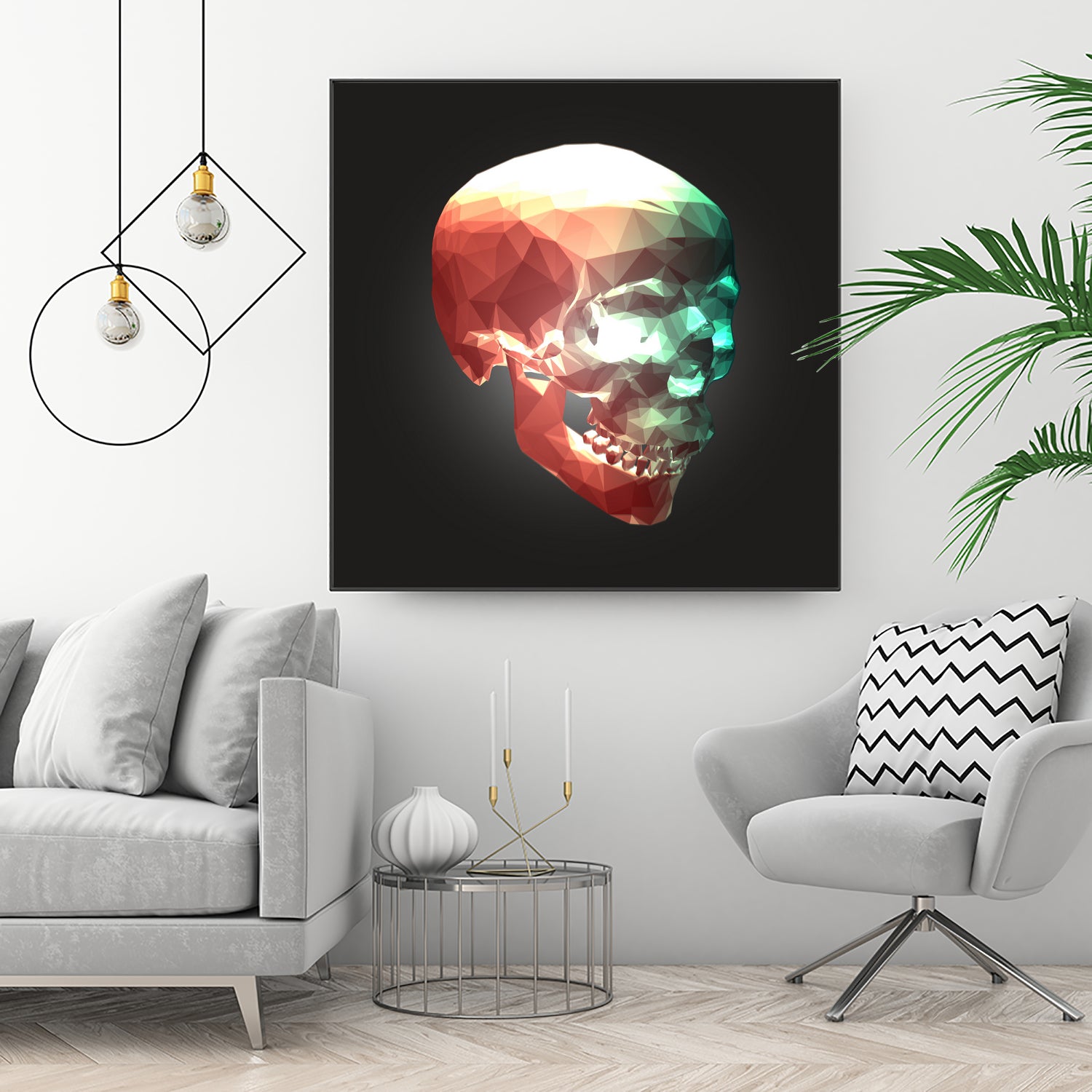 Crystal Skull by Aimer Heinz on GIANT ART - red 3d art