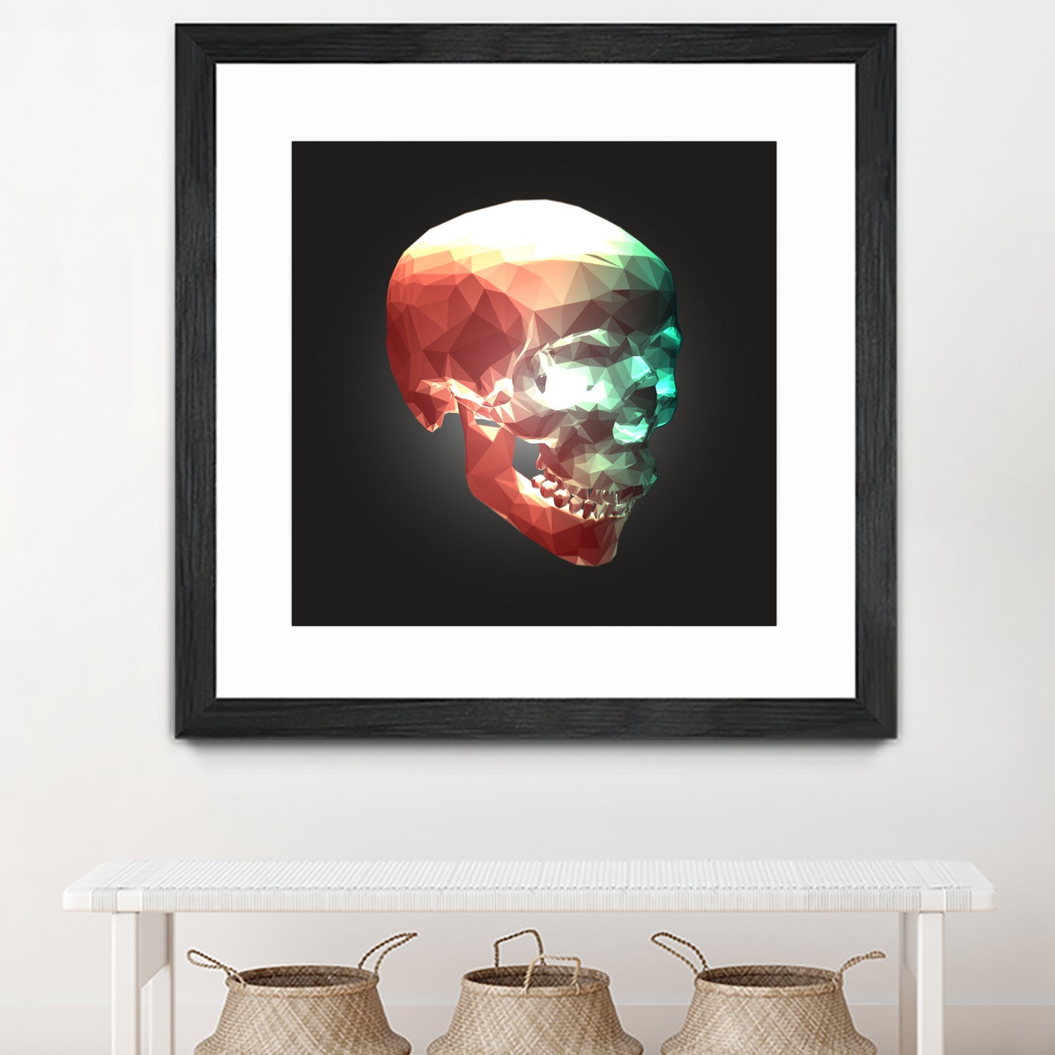 Crystal Skull by Aimer Heinz on GIANT ART - red 3d art