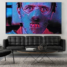 Hannibal Lecter Artistic Illustration Classic Psycho by Luis Lonn on GIANT ART - black cartooning