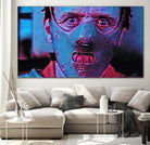 Hannibal Lecter Artistic Illustration Classic Psycho by Luis Lonn on GIANT ART - black cartooning