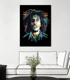 BOB MARLEY by Aan Susanto on GIANT ART - black character design