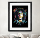 BOB MARLEY by Aan Susanto on GIANT ART - black character design