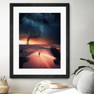 Tornado Desert by Rigaud Mickaël on GIANT ART - orange photo manipulation