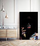 Pop art in the shadows by Menelaos Trompoukis on GIANT ART - black digital painting