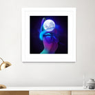 Moon Head by Francois Martin Painchaud on GIANT ART - blue character design