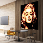 Marilyn Monroe by Harun Elibol on GIANT ART - white vector illustration