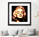 Marilyn Monroe by Harun Elibol on GIANT ART - white vector illustration