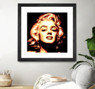 Marilyn Monroe by Harun Elibol on GIANT ART - white vector illustration