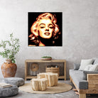 Marilyn Monroe by Harun Elibol on GIANT ART - white vector illustration