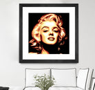 Marilyn Monroe by Harun Elibol on GIANT ART - white vector illustration