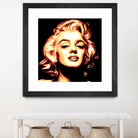 Marilyn Monroe by Harun Elibol on GIANT ART - white vector illustration