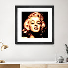 Marilyn Monroe by Harun Elibol on GIANT ART - white vector illustration