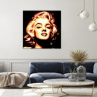 Marilyn Monroe by Harun Elibol on GIANT ART - white vector illustration