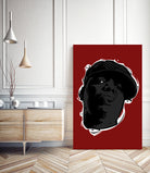 Big Poppa by Nikita Abakumov on GIANT ART - red digital painting