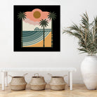 The Pier by Rick Crane on GIANT ART - white digital drawing