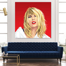 Taylor Swift RED by Laksana Ardie on GIANT ART - red photo illustration