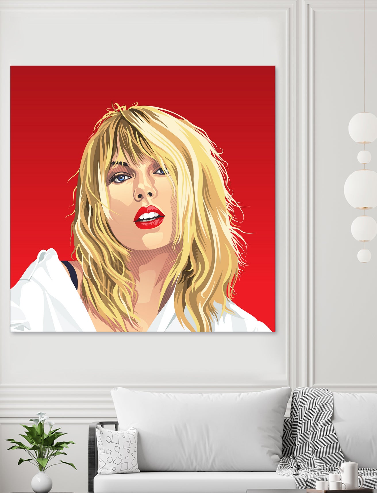 Taylor Swift RED by Laksana Ardie on GIANT ART - red photo illustration