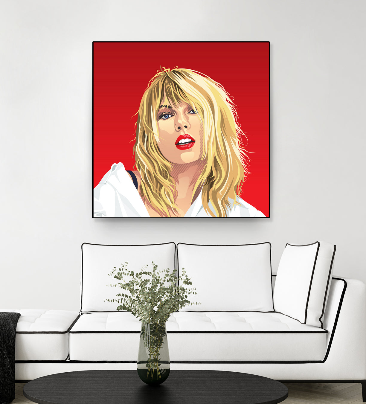 Taylor Swift RED by Laksana Ardie on GIANT ART - red photo illustration