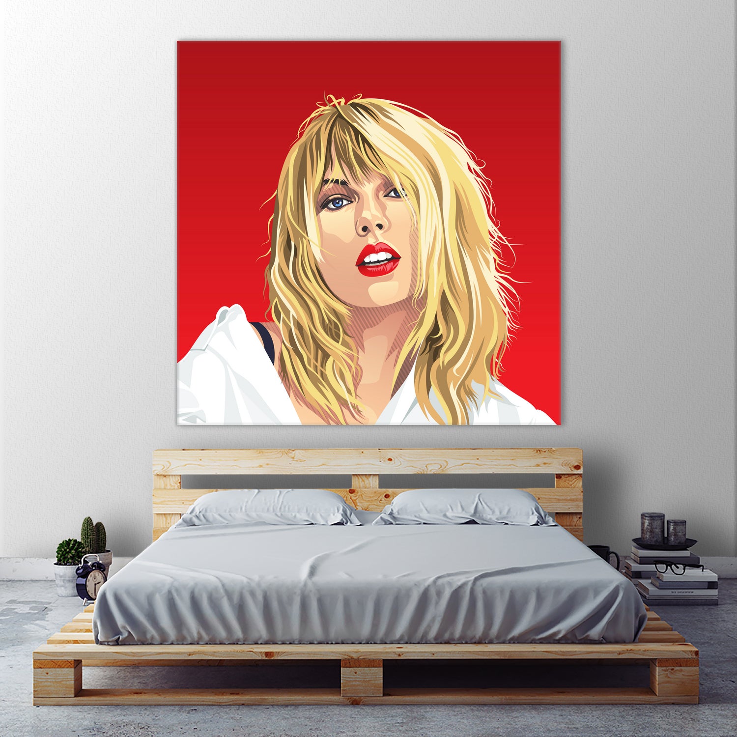 Taylor Swift RED by Laksana Ardie on GIANT ART - red photo illustration